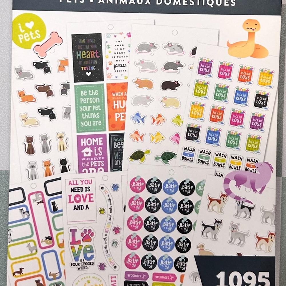 Me & My Big Ideas Pets Sticker Collection - 1095 pieces - Picture 4 of 4